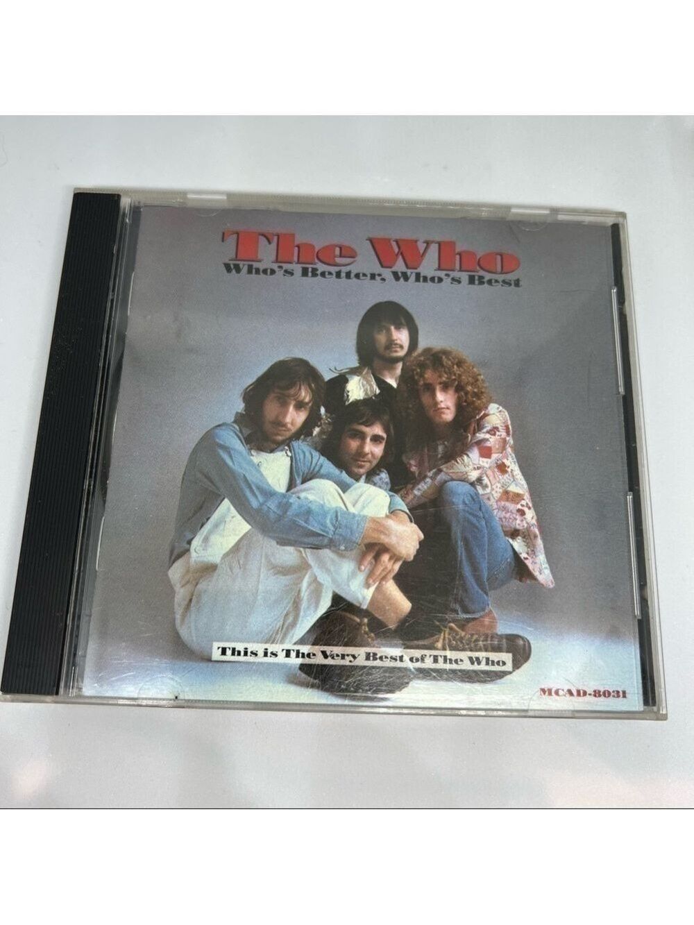 EUC-THE Who-Who's Better, Who's Best-CD 1988 Compilation MCAD-8031MCA Records